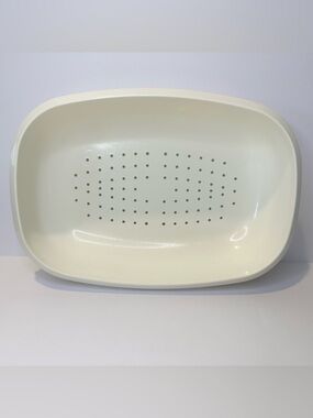 Tupperware Microwave Vegetable Rice Steamer Strainer Basket Replacement #1274